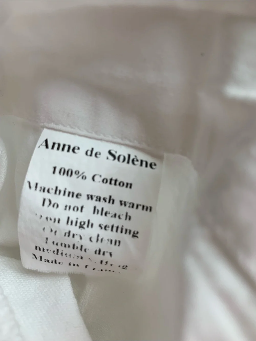 Sak’s 5th Ave Ann de Soléne 100%Cotton Duvet Checkerboard WaffleWeave Full/Queen